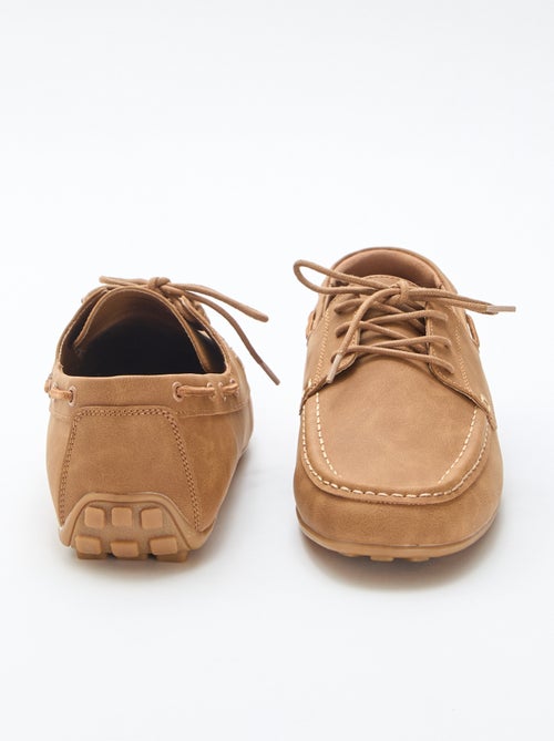 Par de mocassins náuticos lisos - Kiabi