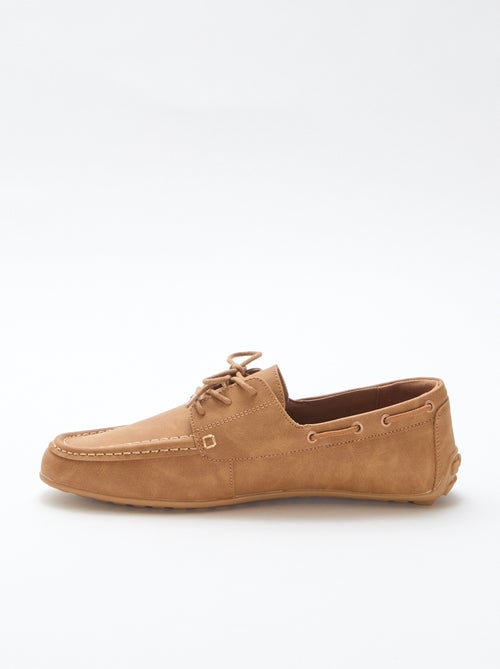 Par de mocassins náuticos lisos - Kiabi