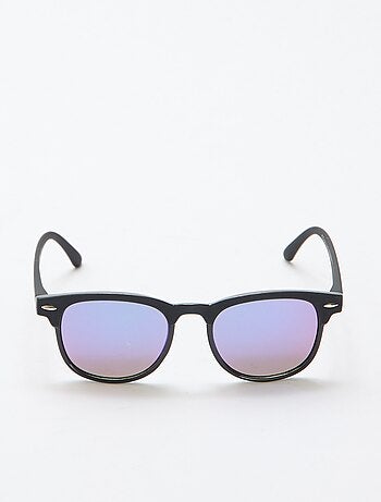 Par de óculos de sol clássicos lisos