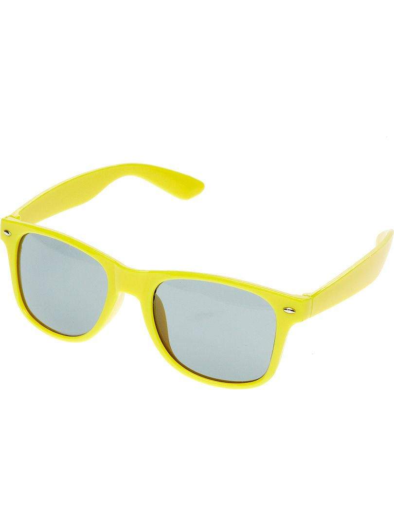 Par de óculos quadrados Amarelo - Kiabi