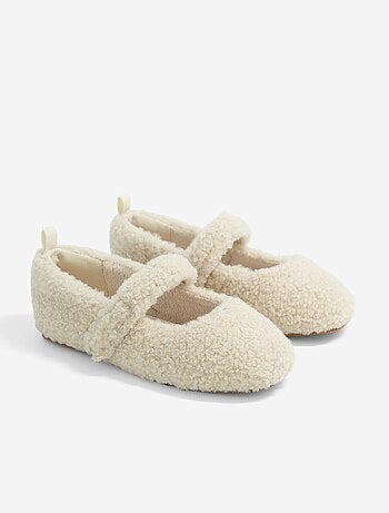 Par de pantufas bailarina