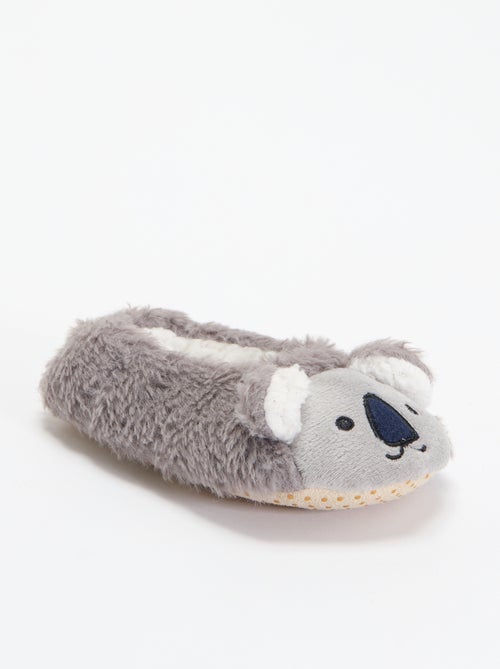 Par de pantufas 'Coala' - Kiabi