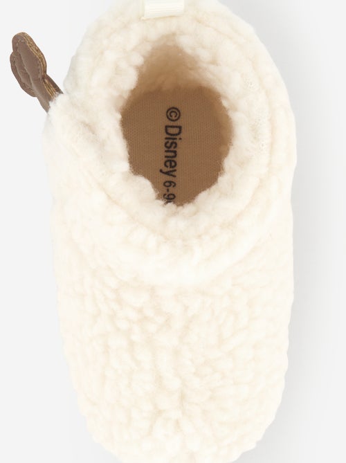 Par de pantufas 'Disney' em material tipo carneiro - Kiabi Par de pantufas 'Disney' em material tipo carneiro - Kiabi