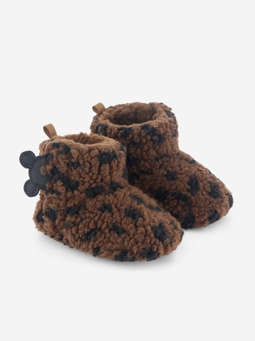 Par de pantufas 'Disney' em tecido felpudo - Kiabi