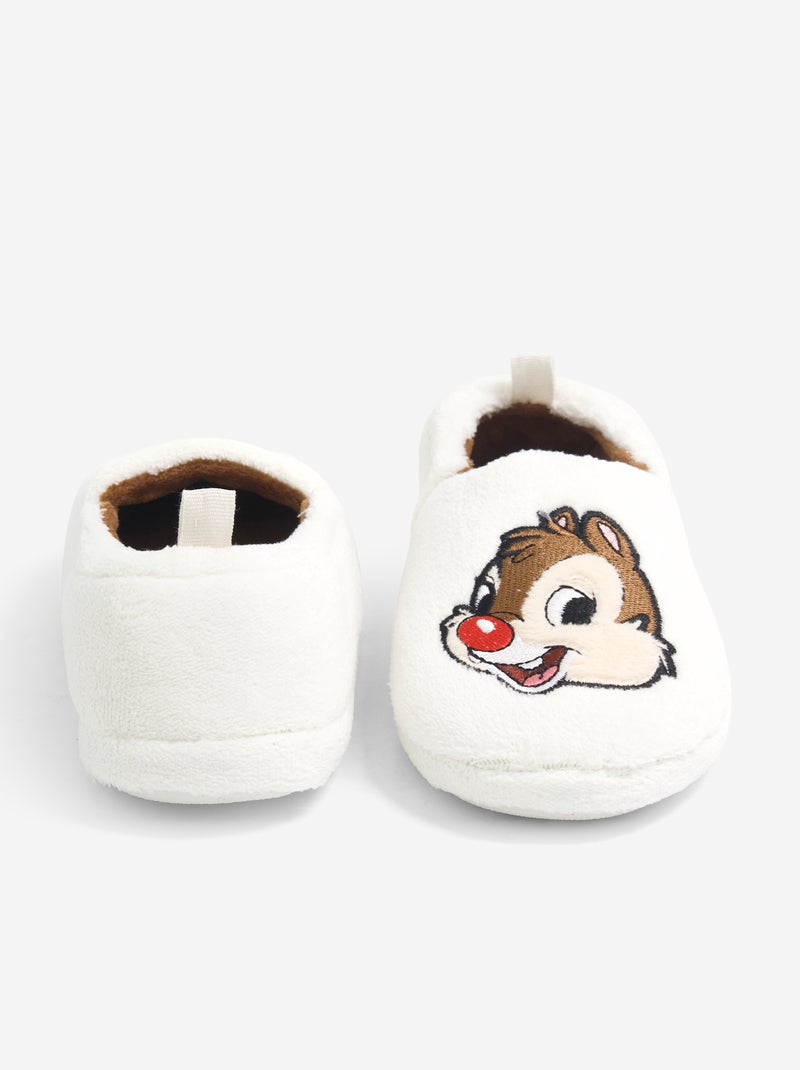Par de pantufas 'Disney' 'Tico e Teco' Branco - Kiabi