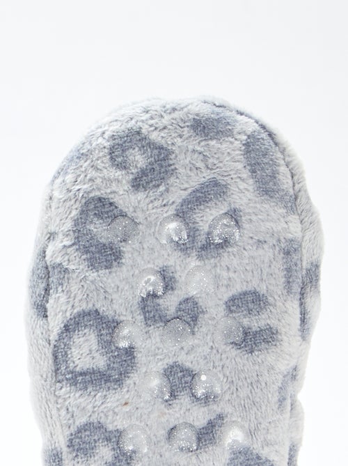 Par de pantufas forradas fantasia - Kiabi