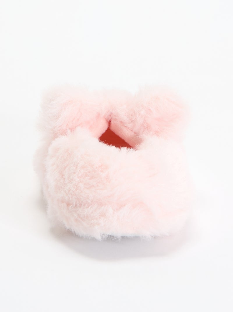 Par de pantufas \'Rato\' Rosa - Kiabi