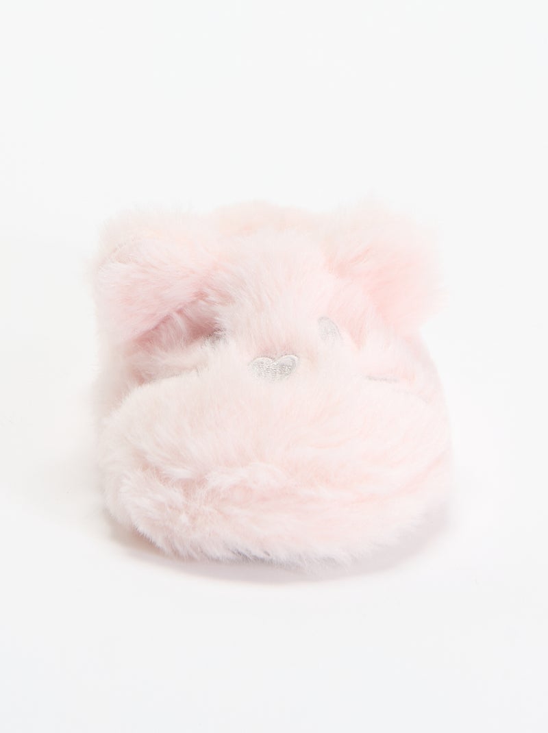 Par de pantufas \'Rato\' Rosa - Kiabi