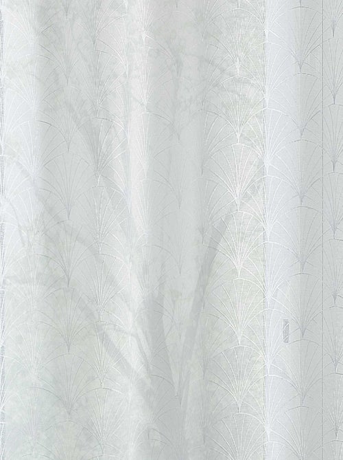 Par de pequenos cortinados bordados art déco - Kiabi Par de pequenos cortinados bordados art déco - Kiabi
