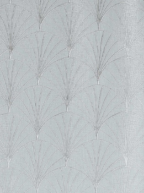 Par de pequenos cortinados bordados art déco - Kiabi Par de pequenos cortinados bordados art déco - Kiabi