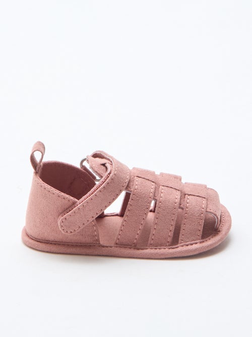 Par de sandálias com velcro - Kiabi
