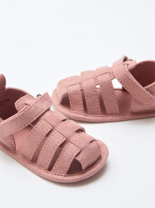 Par de sandálias com velcro - Kiabi
