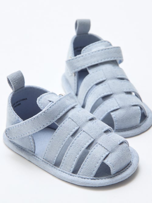Par de sandálias com velcro - Kiabi