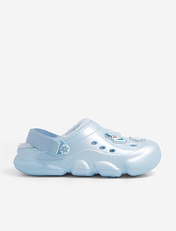 Par de sandálias crocs forradas "Disney" "Frozen