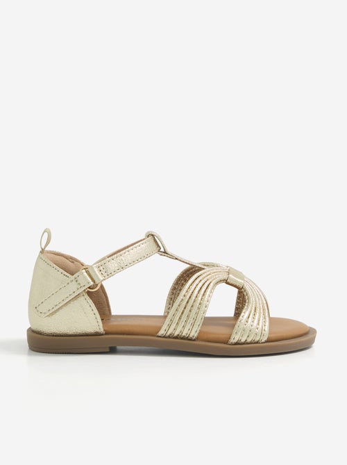 Par de sandálias de velcro - Kiabi Par de sandálias de velcro - Kiabi
