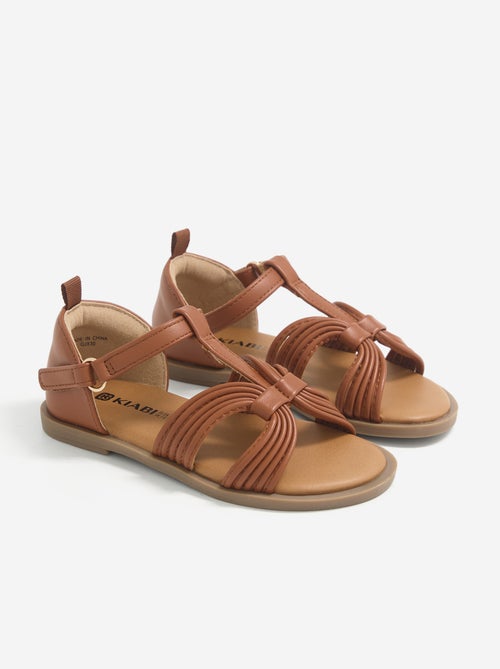 Par de sandálias de velcro - Kiabi