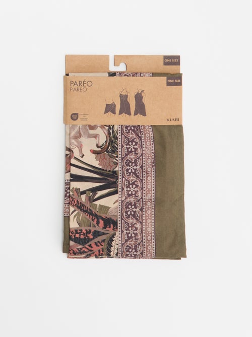 Paréo estampado - Kiabi