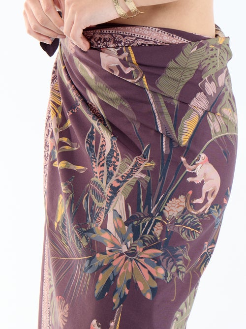 Paréo estampado - Kiabi