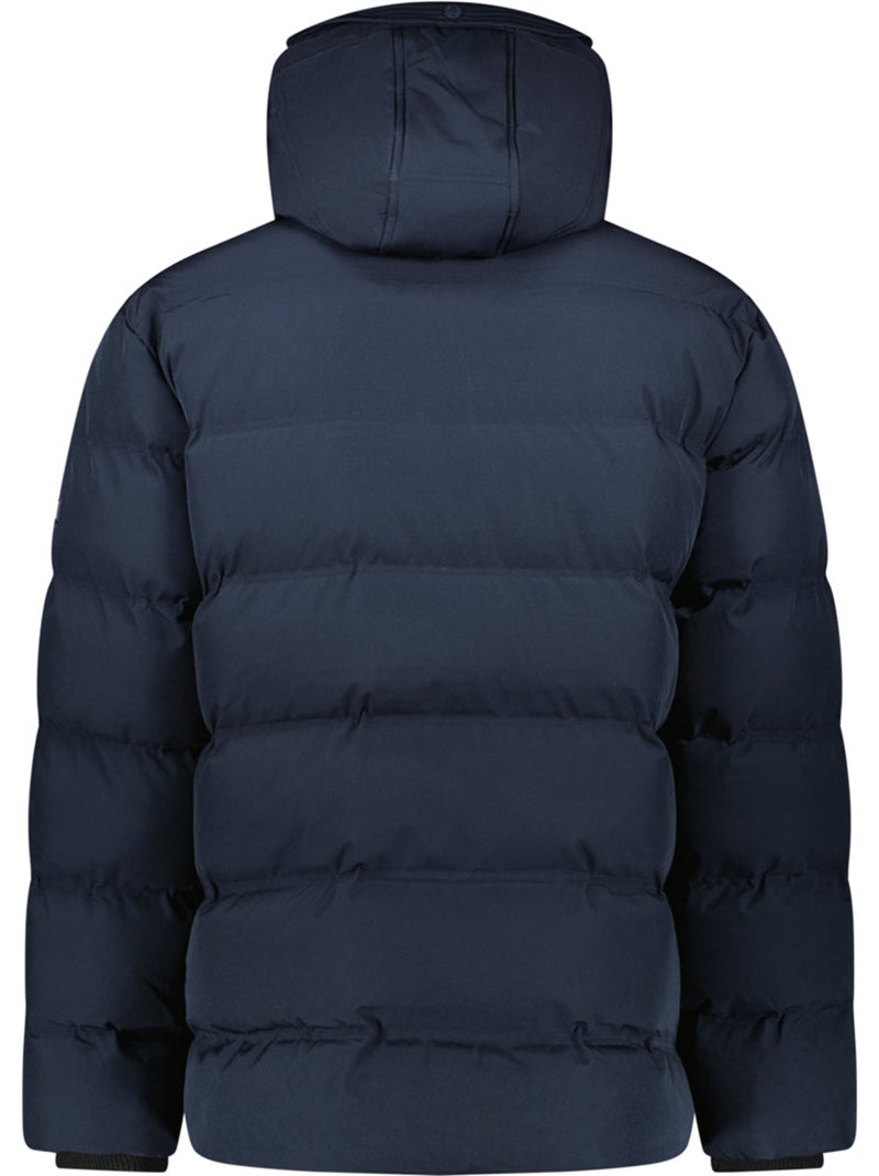 Parka acolchoada com capuz badibereoral – kaporal Azul-marinho - Kiabi