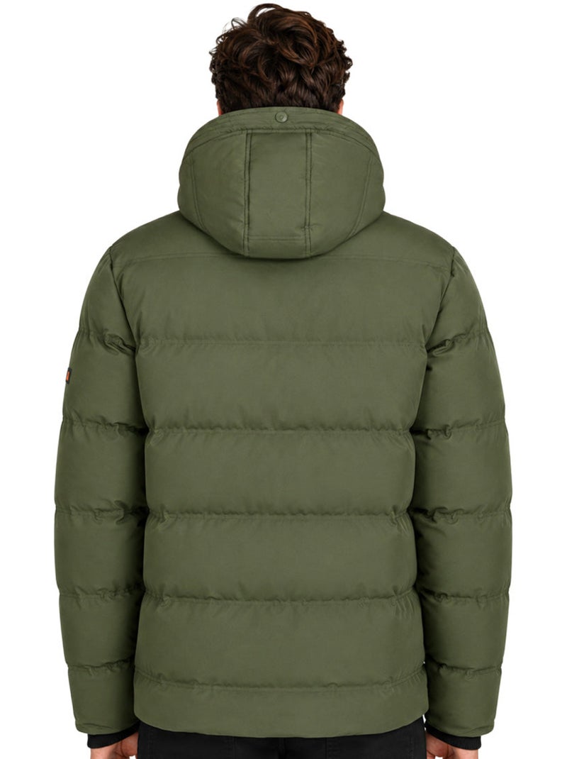 Parka acolchoada com capuz badibereoral – kaporal Cáqui - Kiabi