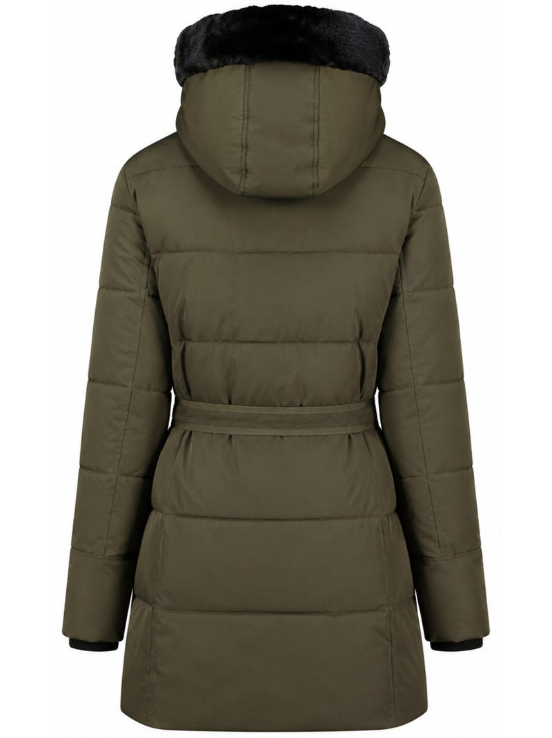 Parka acolchoada com capuz bettinoral – kaporal Cáqui - Kiabi