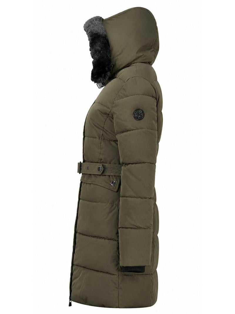 Parka acolchoada com capuz bettinoral – kaporal Cáqui - Kiabi