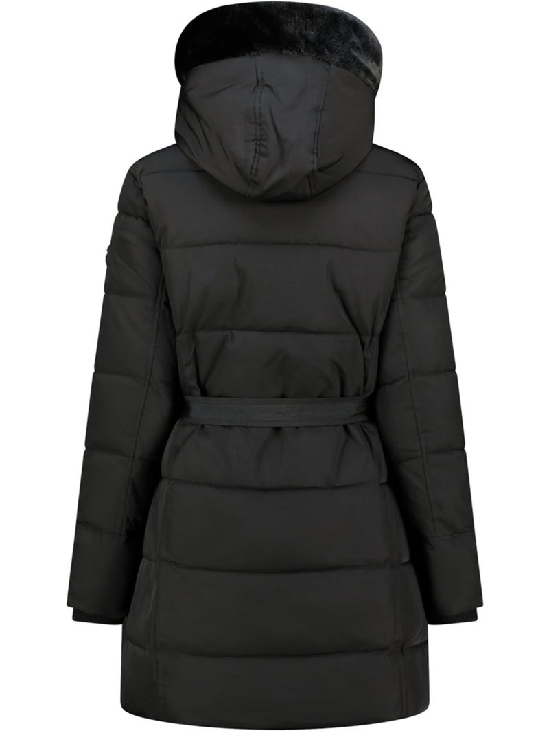 Parka acolchoada com capuz bettinoral – kaporal Preto - Kiabi