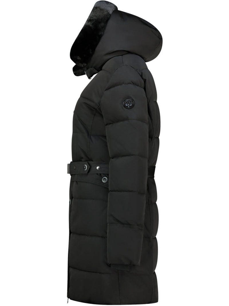 Parka acolchoada com capuz bettinoral – kaporal Preto - Kiabi