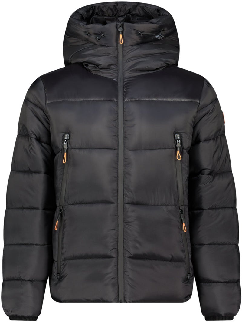 Parka acolchoada de inverno bayouoral – kaporal Preto - Kiabi