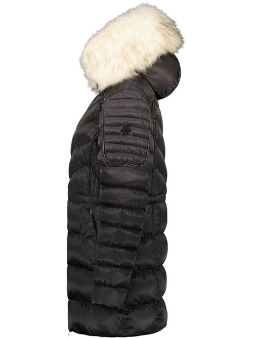 Parka ajustada com capuz e pelo sintético destineak – canadian peak - Kiabi Parka ajustada com capuz e pelo sintético destineak – canadian peak - Kiabi