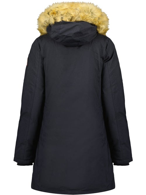 Parka ajustada com capuz e pelo sintético dinastipeak – canadian peak - Kiabi Parka ajustada com capuz e pelo sintético dinastipeak – canadian peak - Kiabi