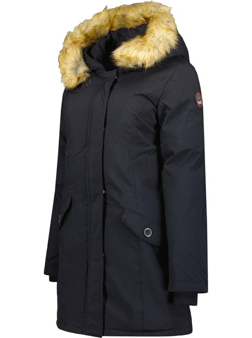 Parka ajustada com capuz e pelo sintético dinastipeak – canadian peak - Kiabi Parka ajustada com capuz e pelo sintético dinastipeak – canadian peak - Kiabi