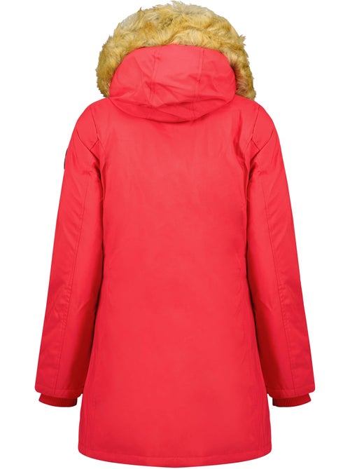 Parka ajustada com capuz e pelo sintético dinastipeak – canadian peak - Kiabi Parka ajustada com capuz e pelo sintético dinastipeak – canadian peak - Kiabi