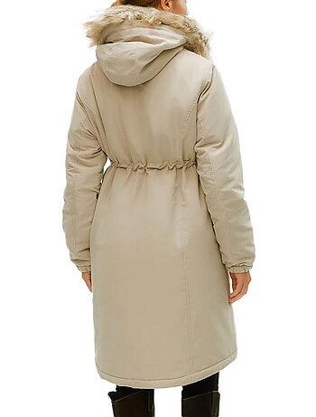 Parka Bege Feminina Mamalicious Newjessi