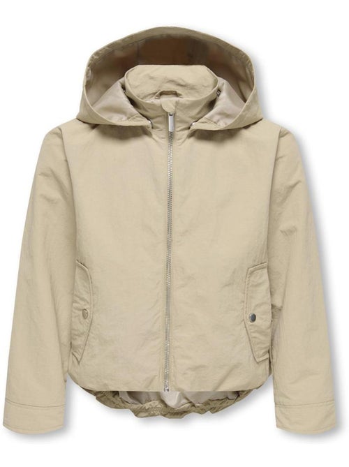 Parka Bege para Menina Kids ONLY Kogbealo - Kiabi