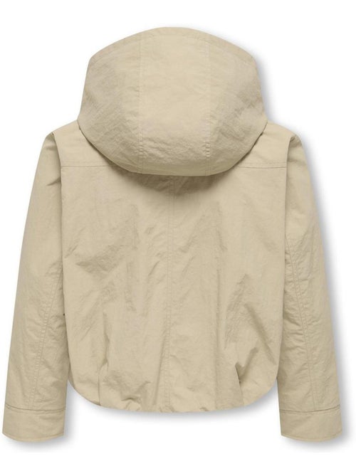 Parka Bege para Menina Kids ONLY Kogbealo - Kiabi