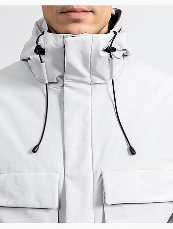 Parka blizard cinzento