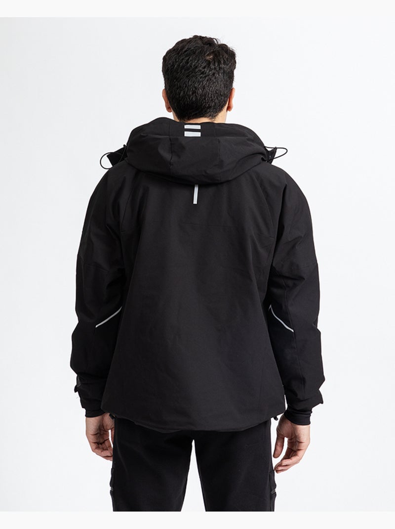 Parka blizard preto Preto - Kiabi