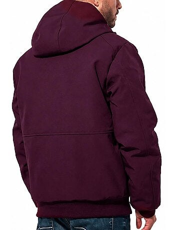 Parka bordeaux masculina kaporal ayoh2