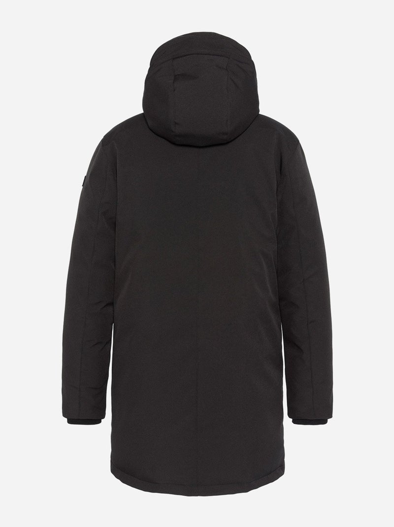 Parka calçar - Schott Preto - Kiabi