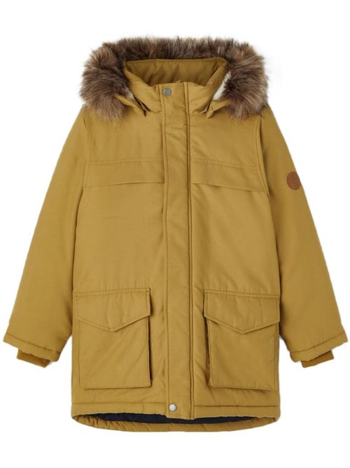 Parka Camel para Menino Name It Mabe - Kiabi Parka Camel para Menino Name It Mabe - Kiabi