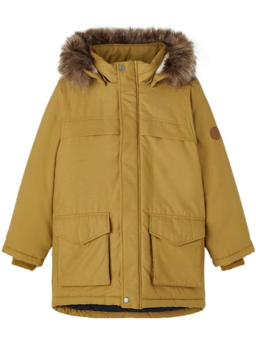 Parka Camel para Menino Name It Mabe - Kiabi Parka Camel para Menino Name It Mabe - Kiabi