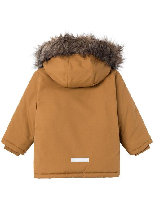 Parka Camel para Menino Name It Master - Kiabi Parka Camel para Menino Name It Master - Kiabi