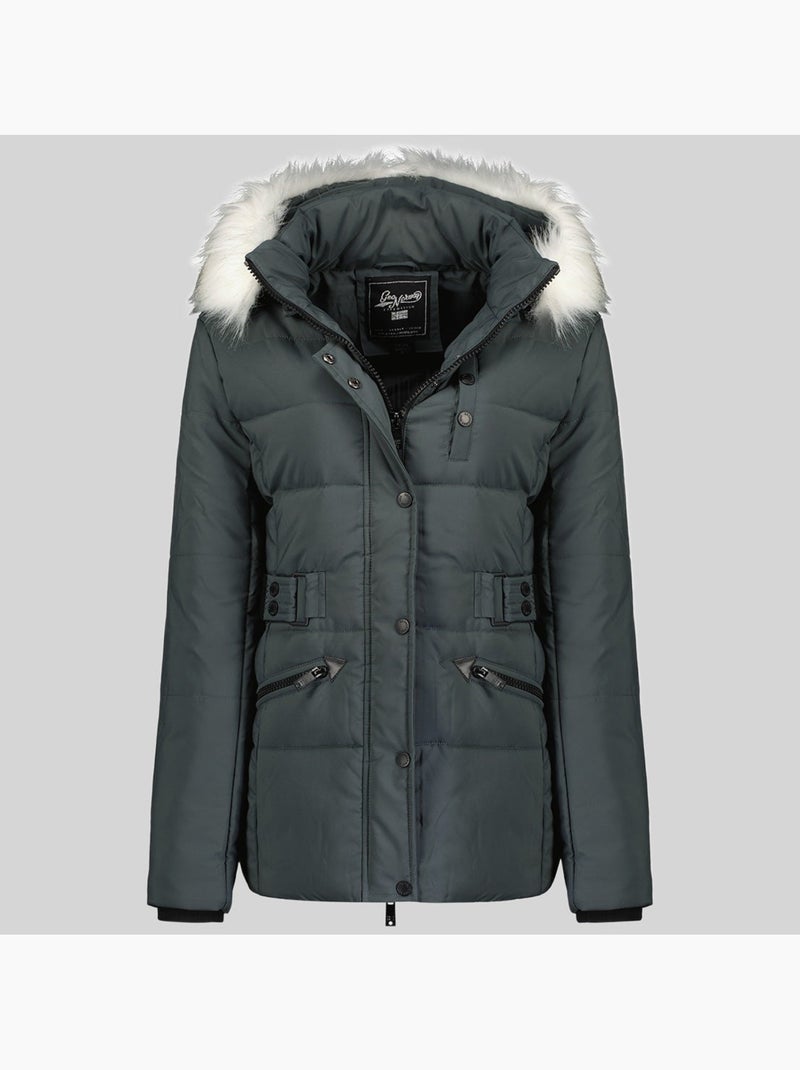 Parka chester – geographical norway Cinza escuro - Kiabi