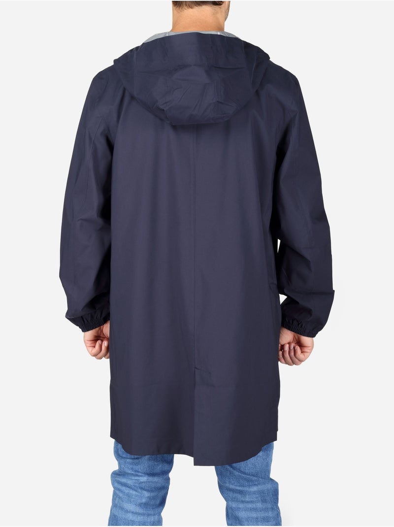 Parka com capuz - k-way Azul - Kiabi