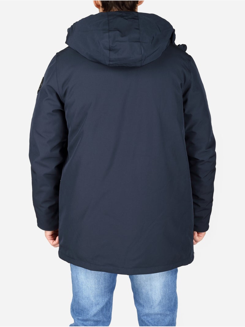 Parka com capuz - paragoose Azul escuro - Kiabi