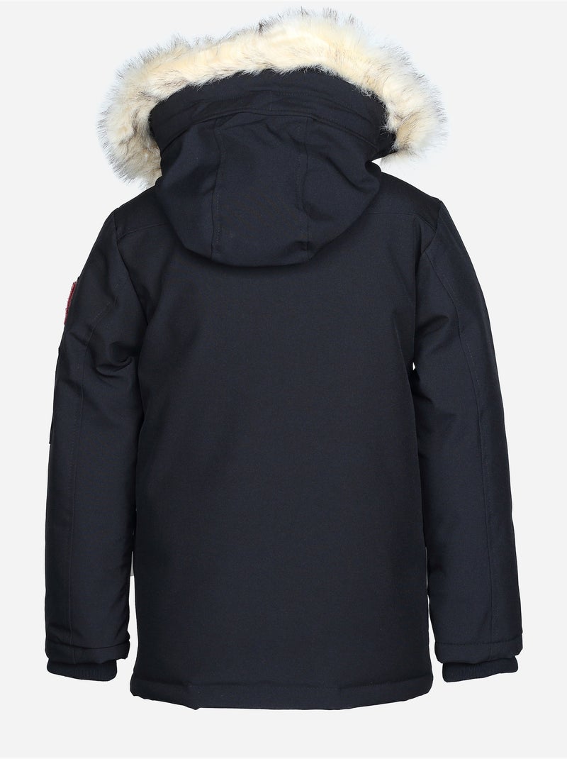 Parka com capuz - Paragoose Preto - Kiabi