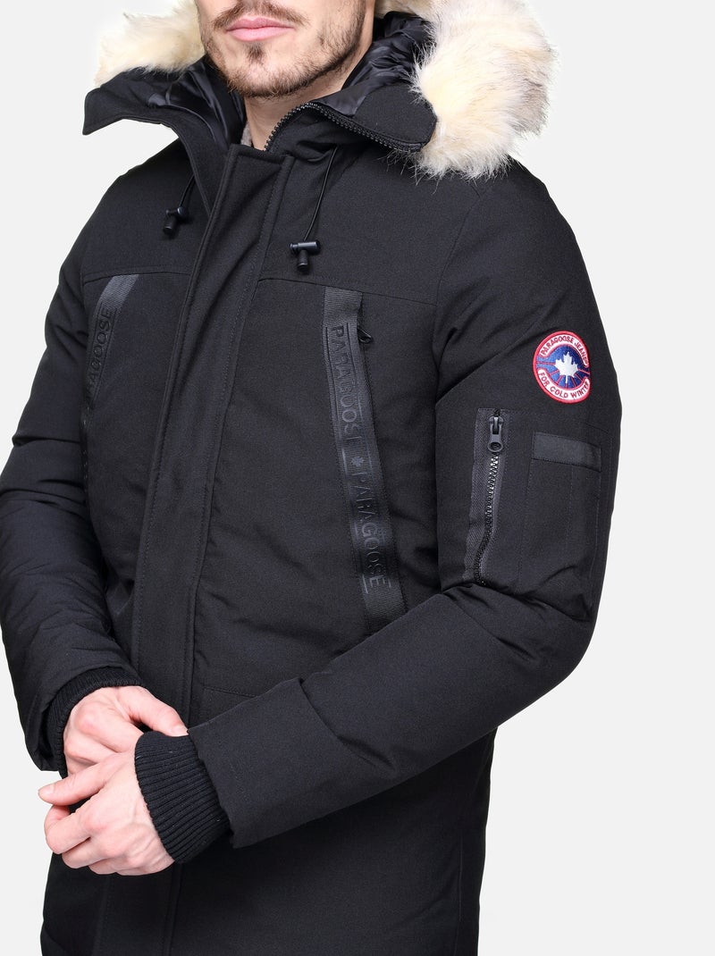Parka com capuz - paragoose Preto - Kiabi
