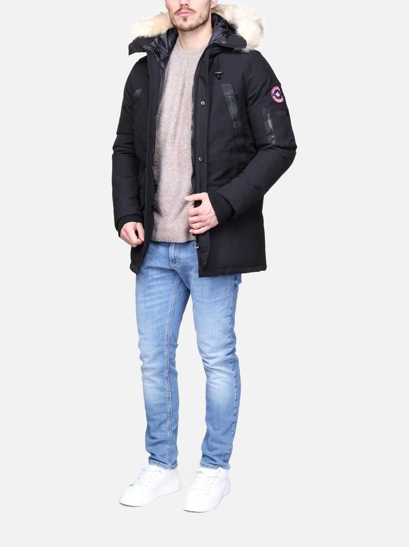 Parka com capuz - paragoose Preto - Kiabi