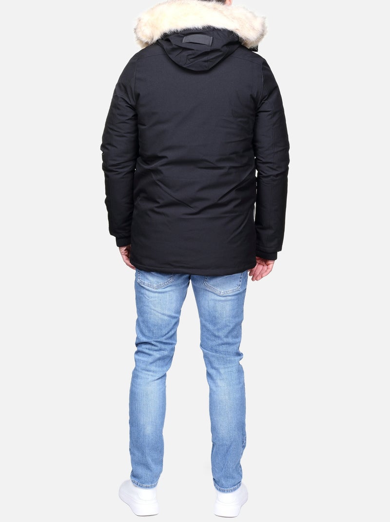 Parka com capuz - paragoose Preto - Kiabi